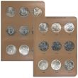 1986 – 2021 Complete Type 1 Silver Eagle Date Run Album – Dual Pay
