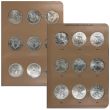 1986 – 2021 Complete Type 1 Silver Eagle Date Run Album – Dual Pay