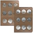 1986 – 2021 Complete Type 1 Silver Eagle Date Run Album – Dual Pay