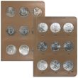 1986 – 2021 Complete Type 1 Silver Eagle Date Run Album – Dual Pay