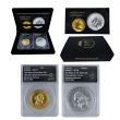 1804 Best of Mint Silver Dollar Gold Coin & Silver Medal Set - Single-Pay
