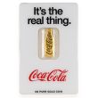 PAMP Coca-Cola 140th Anniversary 5 Gram Gold Bottle Coin