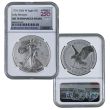 1776-2026 Enhanced Uncirculated Silver American Eagle - America 250