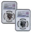 1776–2026 REVERSE PROOF MORGAN & PEACE SILVER DOLLAR SET