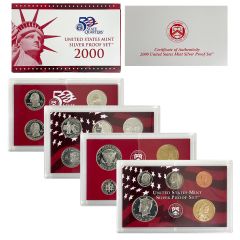 2000-S Silver Proof Set Mint Packaging