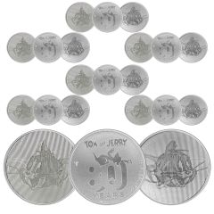 2020 80th Anniversary Tom & Jerry Silver Medal x20
