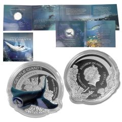 2023 1oz Silver Gentle Giant Manta Ray