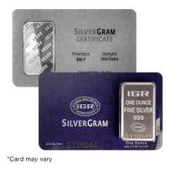 One Ounce Silver Bar