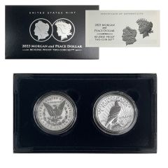 2023-S Reverse Proof Morgan & Peace Dollar Set