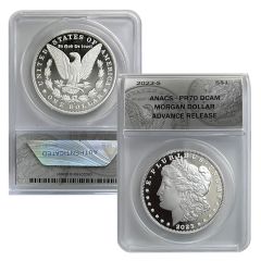 2023-S Morgan Dollar ANACS PR70 Advanced Release