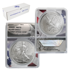 2024 Silver Eagles x20 – MS70 1st Strike