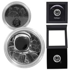 2024 1oz Real Heroes - Astronaut Proof Platinum