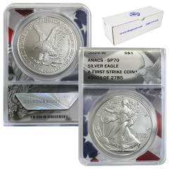2024-W Burnished Silver American Eagle - SP70 x10