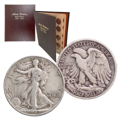 1941 – 1947 Walking Liberty Album