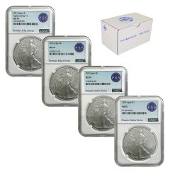 2021-2024 Type 2 Silver Eagle Date Run Set