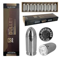 45 Caliber 1oz Silver Bullet - 10-Pack