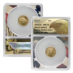 2025 $5 Gold American Eagle - MS70