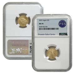 2025 $5 Gold American Eagle - MS70 NGC