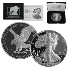 2025-W Proof Silver American Eagle - Mint Packaging