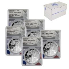 2025-W Proof Silver Eagle x5 - Advanced Release