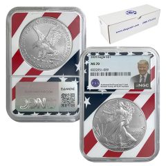 2025 Silver Eagle x20 - Donald Trump Label