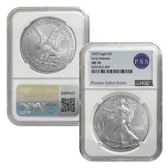 2025 Silver Eagle - NGC MS70 ER PSS