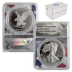 2025-W Proof Silver Eagle x5 - PR70 Numbered