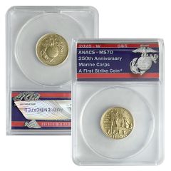 2025 Marine Corps Commemorative $5 Gold Coin – MS70