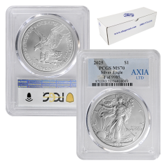 2025 PCGS Numbered Silver American Eagle X20 - MS70
