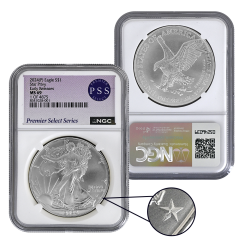 2024 (P) Star Privy Silver American Eagle – NGC MS69