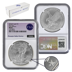 2024 (P) Star Privy Silver American Eagle 20-Coin Box – NGC MS69