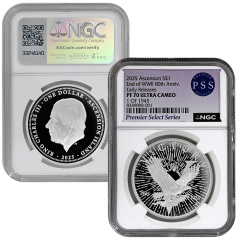 2025 End of WWII 80th Anniversary Silver Coin