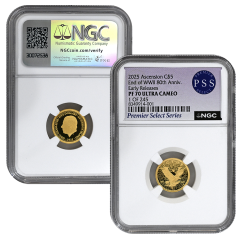 2025 End of WWII 80th Anniversary Gold Coin