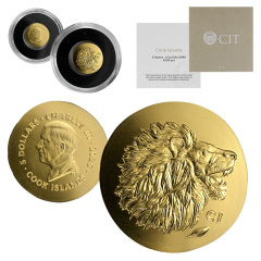 2025 .5G Gold Lion Silk Finish