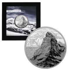 2025 1OZ SILVER MATTERHORN - Ultra High Relief