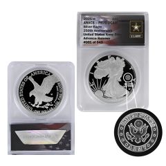 2025 250th Anniversary Army Privy Silver Eagle