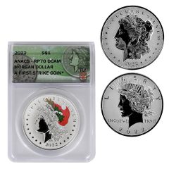 Christmas in July 3-Coin Morgan & Peace Set