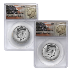 2025 P&D Kennedy Half Dollar - MS67
