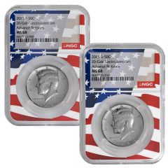 2025 P&D Advanced Release Kennedy Half Dollar – MS68