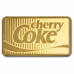 2025 1G GOLD 40TH ANNIVERSARY CHERRY COKE COCA COLA BAR