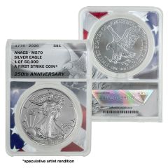 2026 PRESALE Silver American Eagle – MS70