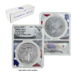 2026 PRESALE Silver American Eagle – MS70 x10