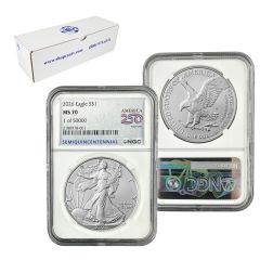2026 PRESALE Silver American Eagle – NGC MS70 x20
