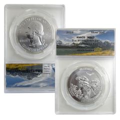 2016 National PArks 5oz Shawnee NG ANACS MS69