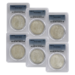 1898-1904 “O” Morgan Silver Dollars – MS64
