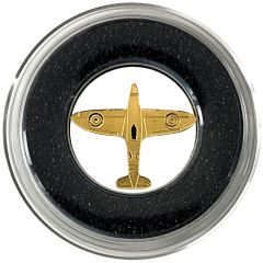 Half Gram Gold Airplane Coin