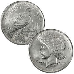 1921 Peace Dollar BU