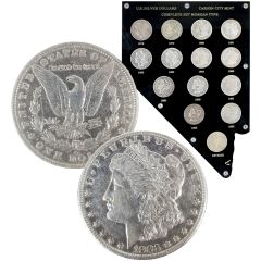 Complete Carson City Morgan Silver Dollar Set