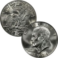 Eisenhower Silver Dollar