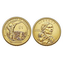 2015 Native American Dollar - ANACS EU69